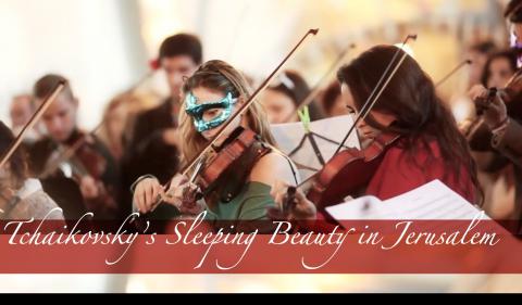 Tchaikovsky's Sleeping Beauty Flash Mob in Jerusalem